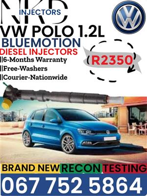 Vw Polo 1.2L Bluemotion Diesel injectors 