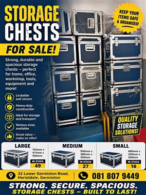 Big Jim Storage chest large medium small