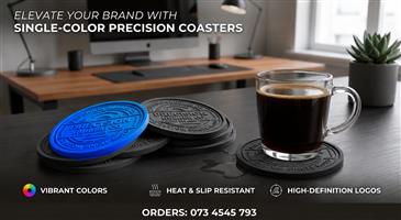 Rubber Coffee Coasters