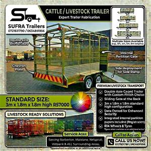 2026 New Cattle Trailers On Order 