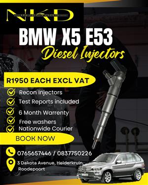 BMW X5 E53 DIESEL INJECTORS FOR SALE