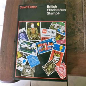Rare collectible copy of British Elizabethan stamps by David Potter 1971 publication.Hardcover