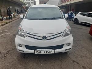 2016 TOYOTA AVANZA 1.3SX 7saets AVAILABLE CONTACT LEON ON 