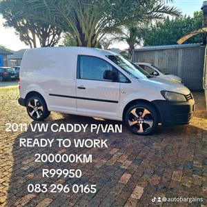 2011 VW CADDY PANEL VAN