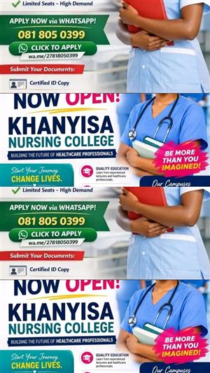 Nursing Intake Open At Khanyisa Nursing College 