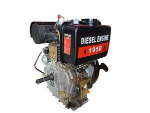Diesel Engine16hp/195FE electric start, with keyway 25mm shaft ,oil bath filter 