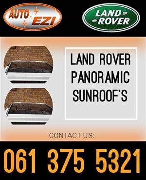 Land Rover Panoramic Sunroof's