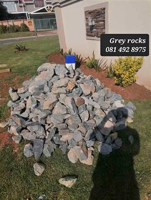 Crushed stones and garden rocks for sale