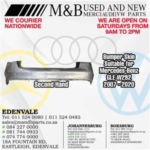 Bumper Skin (Second Hand) Suitable for Mercedes-Benz GLE W Part Number: A