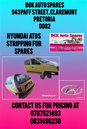 Hyundai Atos G4HC stripping for Spares 