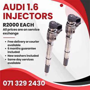 AUDI 1.6 DIESEL INJECTORS FOR SALE WITH WARRANTY