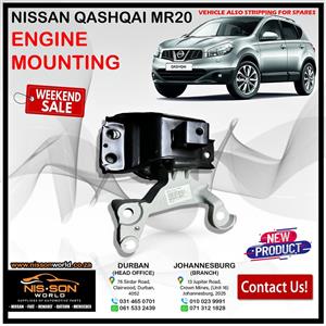 NISSAN QASHQAI MR20 ENGINE MOUNTING
