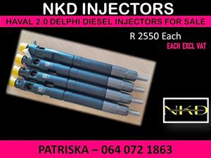 HAVAL 2.0 DELPHI DIESEL INJECTORS FOR SALE