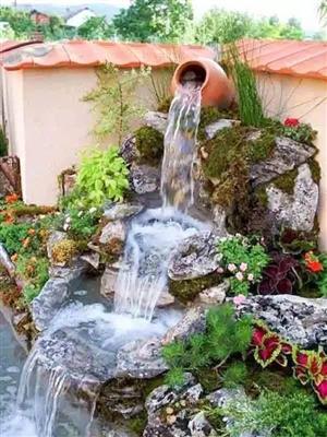 Dammetjies  Fountain water pond
