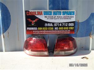 VW Golf 6 left and right taillight (2009-2012)