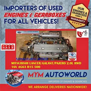 IMPORTED USED MITSUBISHI ENGINES