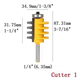 Reversible Finger Joint Router Bit (6mm shank only)