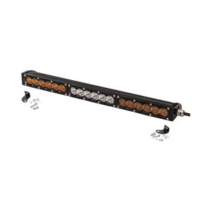 20″ Single Row White & Amber LED Aluminium Light Bar