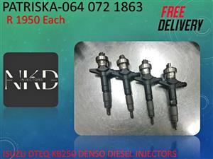 ISUZU DTEQ KB250 DIESEL INJECTORS FOR SALE