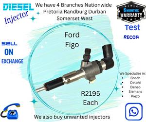 Figo Ford diesel injectors