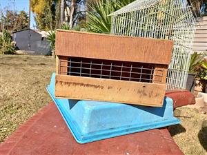 Wooden Bird Transportation Cages