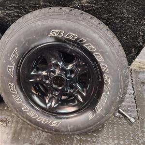 BRIDGSTONE  DUELER TYRES ONLY 16INCH