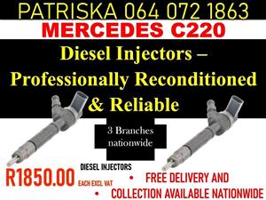 DIESEL INJECTORS FOR SALE - MERCEDES C220