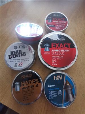 I am selling 5.5mm quality air rifle pellets