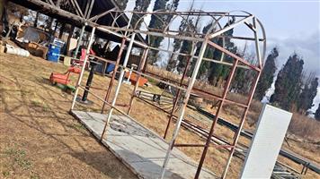Large steel frame 