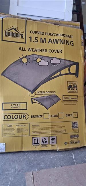 1.5m Awning Grey