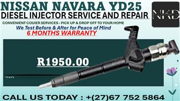 Nissan Navara Yd25 Diesel Injectors On Repair