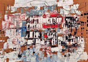 Fayetta Varney framed painting I