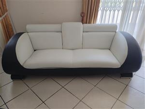 Synthetic Leather Couch Set (1x 3seater + 2x 1seater)