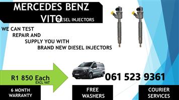 DIESEL INJECTORS FOR MERCEDES VITO FOR SALE 