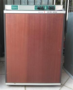 Gas operated fridge - used, Gas deep freezer - new