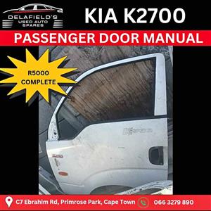 Kia K2700 Complete Manual Passenger Door