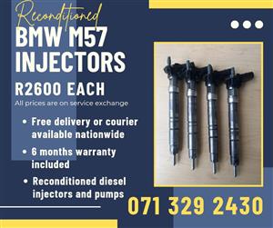 BMW  INJECTORS FOR SALE WITH WARRANTY INCLUDED 