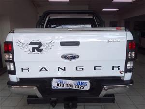 2017 FORD RANGER 3.2XLT Auto 4X4 Double Cab white color Service Book  105000km