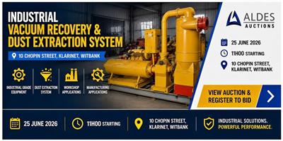 Diesel-Powered Industrial Vacuum Recovery System with Cyclone Separation Technology.