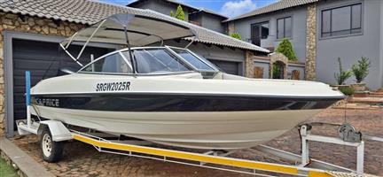 Caprice Boat with 150hp Yamaha