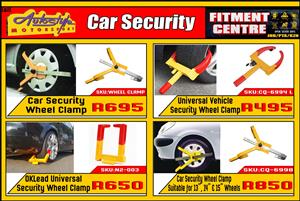 Car Security Wheel Clamp
