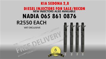 KIA SEDONA 2,8 DIESEL INJECTORS FOR SALE - NEW