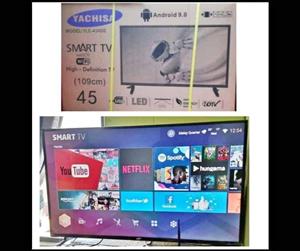 45" Smart Android HD LED TV,  New with warranty and FREE DELIVERY