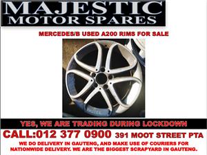 Mercedes benz a200 used rims for sale 