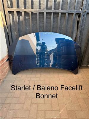 Toyota Starlet / Suzuki Baleno Facelift Bonnet