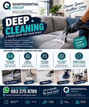 Deep cleaning