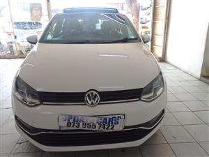 2016 VW POLO TSI 1.2 COMFORTLINE MANUAL  PETROL WHITE  ColorSUNROOF 72.000KM. 