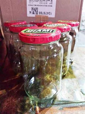 380ml glass jars