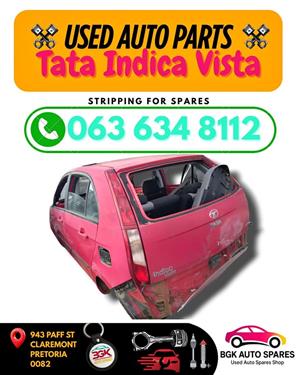 Tata indica vista stripping for spares Call or WhatsApp me