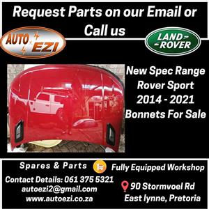 New Spec Range Rover Sport 2013 - 2020 Bonnets for sale AUTO EZI